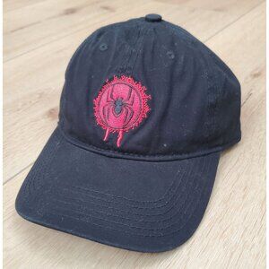 Spider-Man Miles Morales Adjustable Cap Concept One Accessories Hat Black NWT